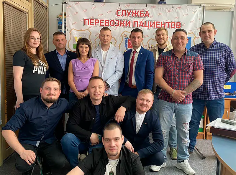 Обложка видеопрезентации компании
