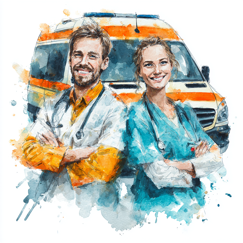 Дежурство на мероприятии скорой помощи в Магнитогорске